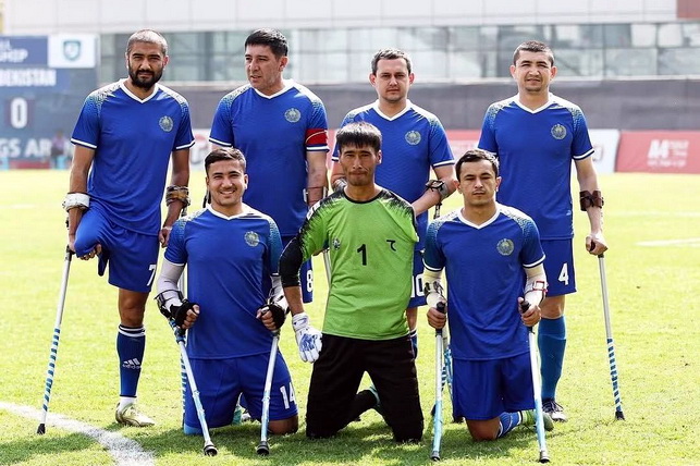 Uzbekistan’s amputee football team crowned Asian Champions