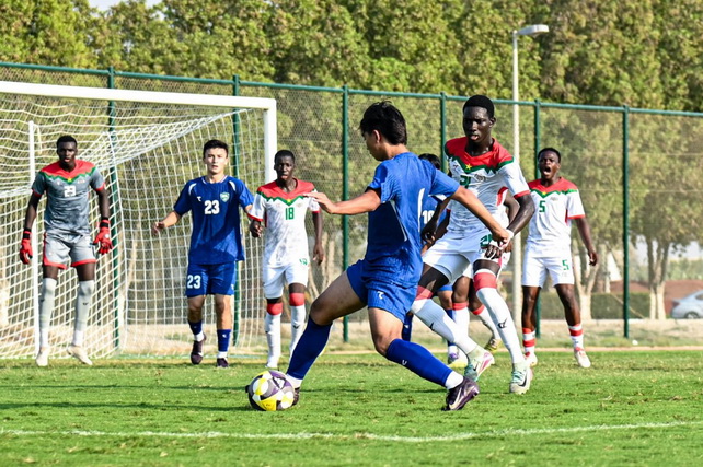 Uzbekistan U-17 National Team Loses 0–4 to Burkina Faso
